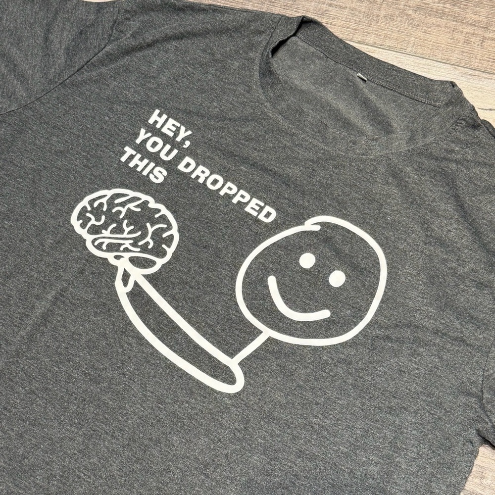 Gray Graphic Tee - Short Sleeve